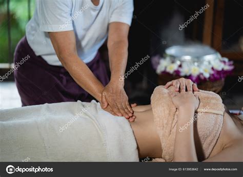 Abdominal Massage Spa Relaxing Treatment Office Syndrome Traditional ...