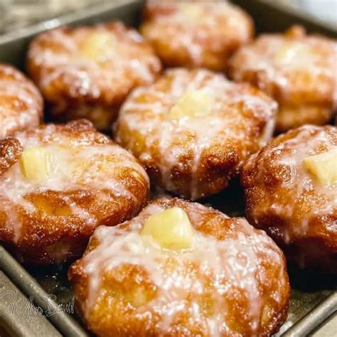 Heavenly Baked Apple Fritters: Fluffy Homemade Delights