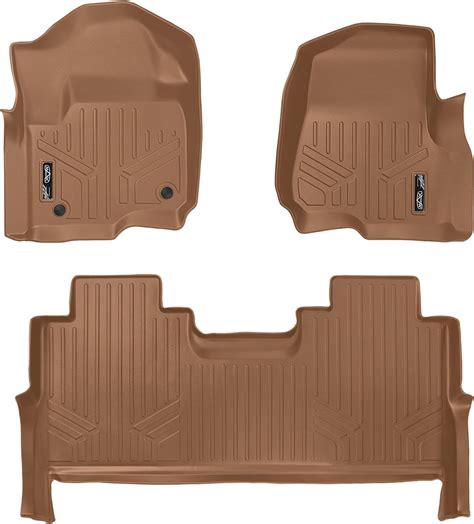MAXLINER A1246/B1246 Tan Floor Mat (for Ford F-250 / F-350 2017 ...