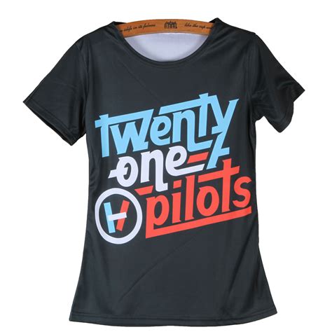 Womens Tops Twenty One Pilots Shirts Concert Tshirts | Twenty one ...