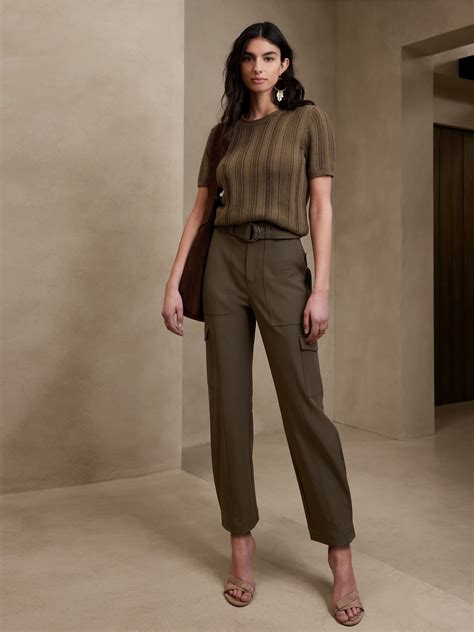 Slim Refined Stretch Cargo Pant | Banana Republic