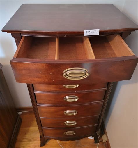 Tall Skinny Dresser - Beck Auctions Inc.