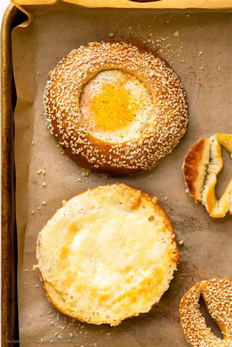 Bagel Eggs in a Hole - No Spoon Necessary