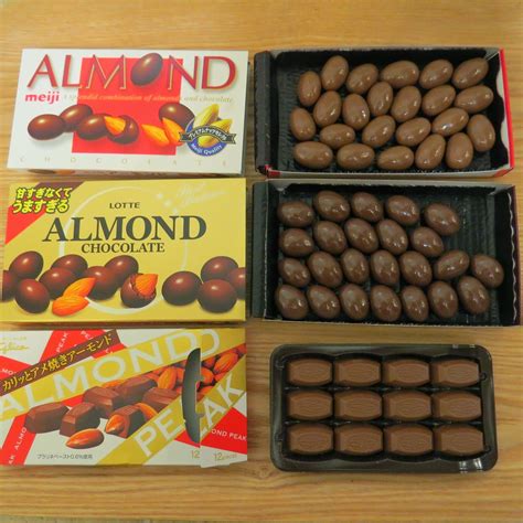 Japanese Almond Chocolate - A Delicious Comparison