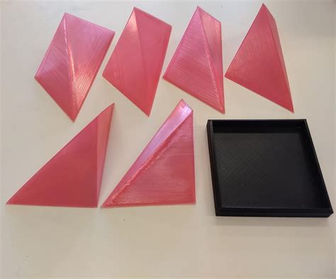 Free STL file Six Tetrahedrons Form a Cube・3D print object to download ...