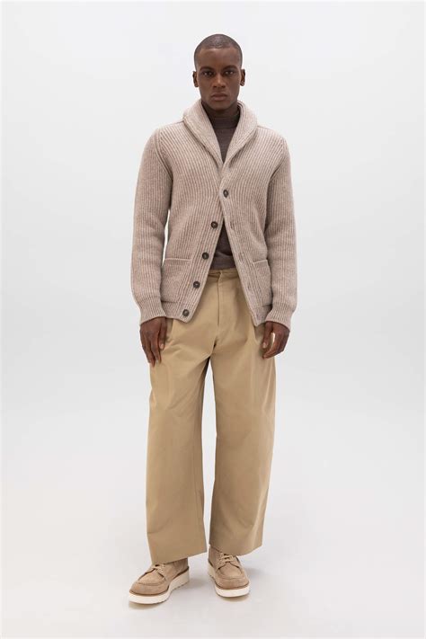 Cashmere Cardigan Men