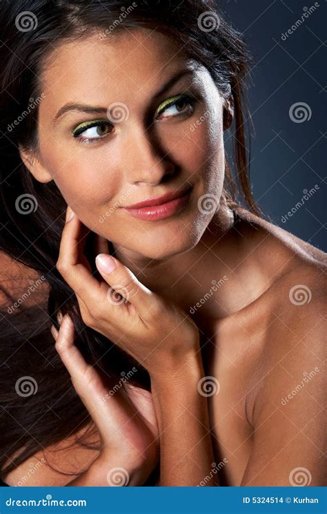Mujer caliente foto de archivo. Imagen de pelo, belleza - 5324514