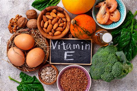 Assortment food sources of vitamin E | High-Quality Food Images ~ Creative Market