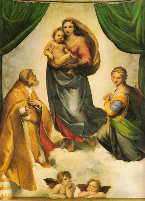 The History Blog » Blog Archive » Raphael's Sistine Madonna turns 500