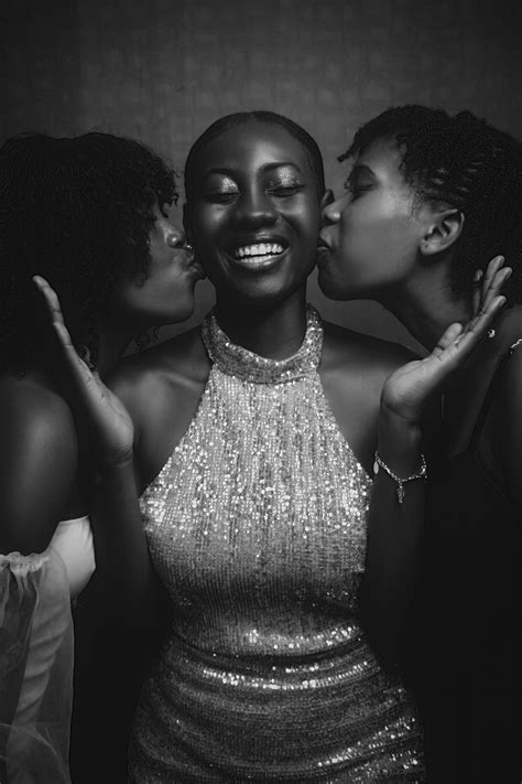 Download Sexy Black Women Kissing Each Other Wallpaper | Wallpapers.com