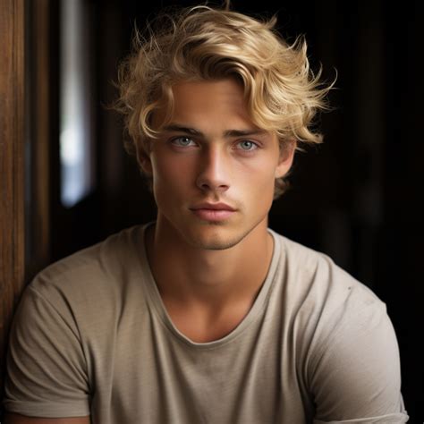 Pin by Anna-N on Faces | Men blonde hair, Blonde guys, Hair cuts