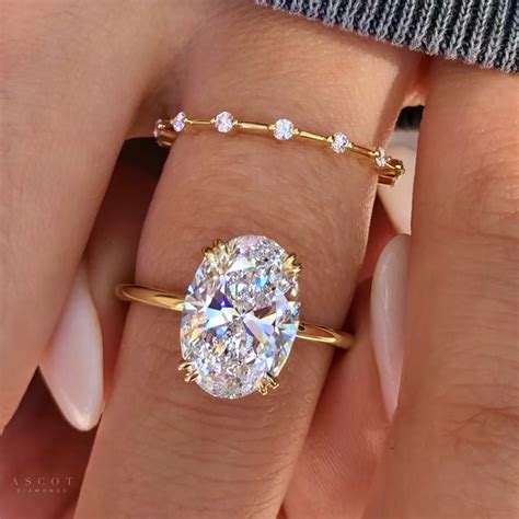 Ultra Thin Engagement Ring and Wedding Band - Ascot Diamonds