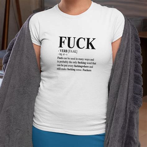 Fuck Definition Essential T-Shirt T Shirt Womens T-Shirt | Etsy
