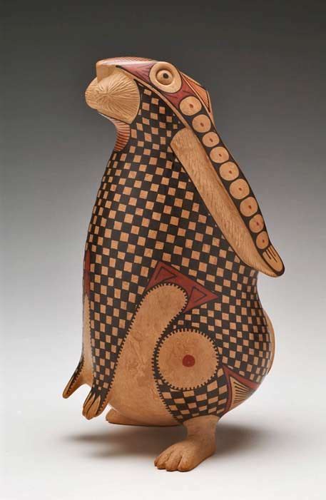 Nicolas Ortiz – ‘Estrada Rabbit’ | Native american pottery, Native ...