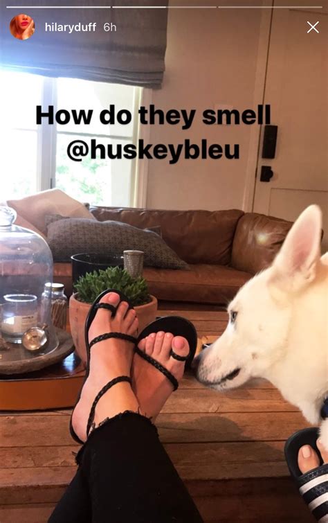 Hilary Duff's Feet