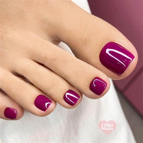 Love this color in 2024 | Pretty toe nails, Toe nails, Pretty nails