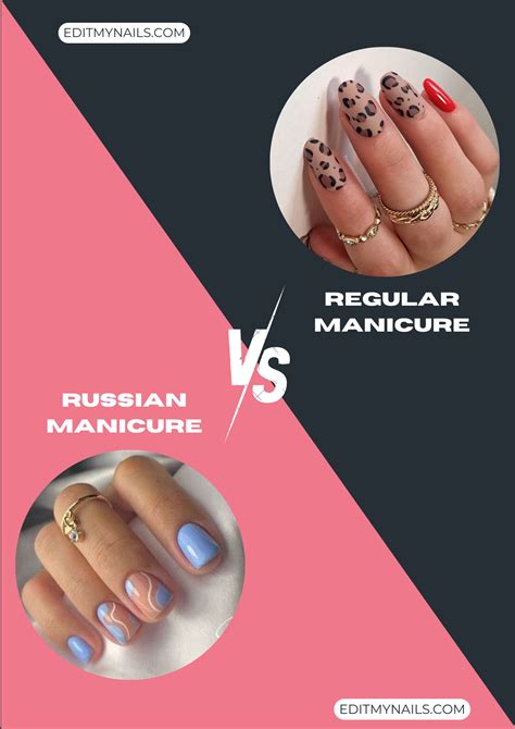 Russian vs. Regular Manicure: What’s the Difference? - Edit my Nails