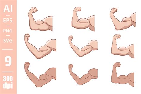 Muscular Clipart