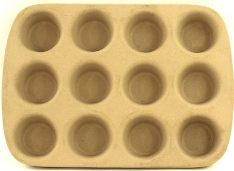 Amazon.com: Pampered Chef Family Heritage Stoneware Muffin Pan: Glass ...