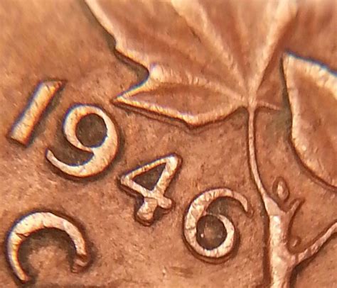 Coins and Canada - 1 cent 1946 - Proof, Proof-like, Specimen, Brilliant ...