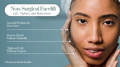 Non Surgical Facelift | Rejuvenate with Femme Aesthetics