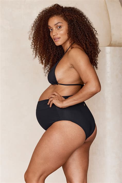 Maternity Sorrento Bottom - Black - Monday Swimwear