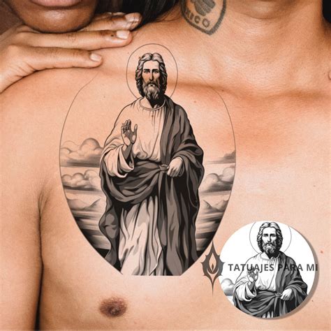 Cuatro Tatuajes De San Judas Tadeo / Tattoo of Saint Jude Thaddeus - Etsy