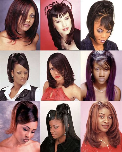 90S Hairstyles Ponytails - Fade Haircut Styles