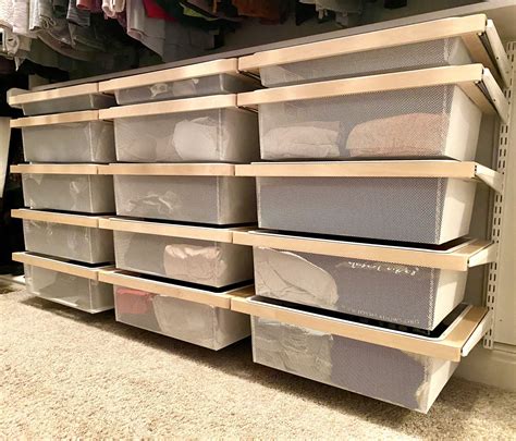 Our New Elfa Closet Drawer System | Everyday Organize | Closet drawer system, Elfa closet ...