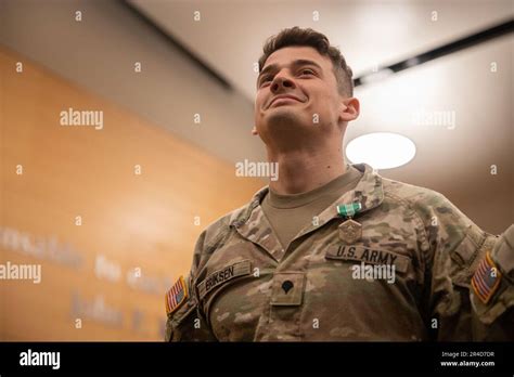 U.S. Army Spc. Isaac Eriksen, an infantryman assigned to the 1st ...