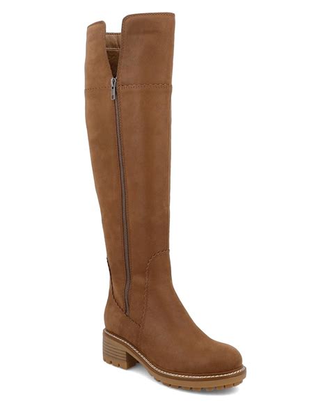 MIA Pike Lug Sole Tall Boots in Brown | Lyst
