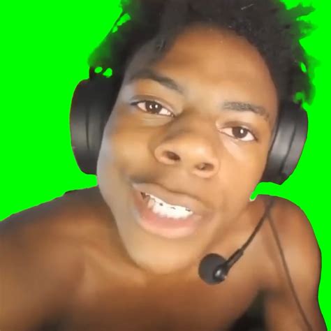 IShowSpeed "Are you serious right neow bro?" Meme (Green Screen ...