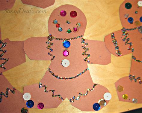Gingerbread Man Craft For Kids - Free Worksheets Printable