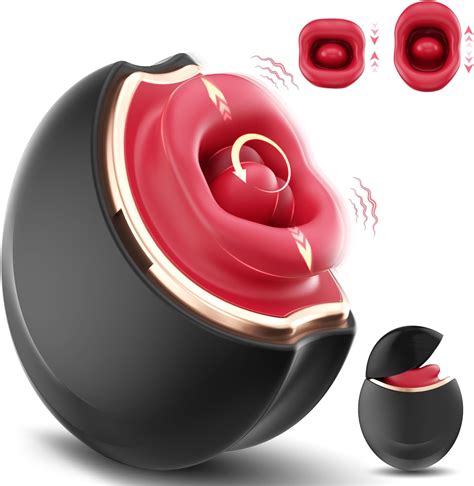 Amazon.com: Vibrator Sex Toys for Women, 10 Tongue Licking Vibration Mode, Mouth-Shaped Biting ...