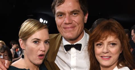 Kate Winslet had to touch Susan Sarandon's chest at the SAGs