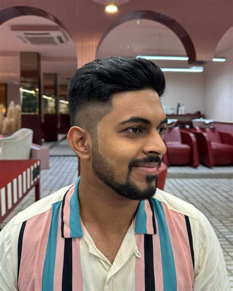 High Taper Fade Comb Over