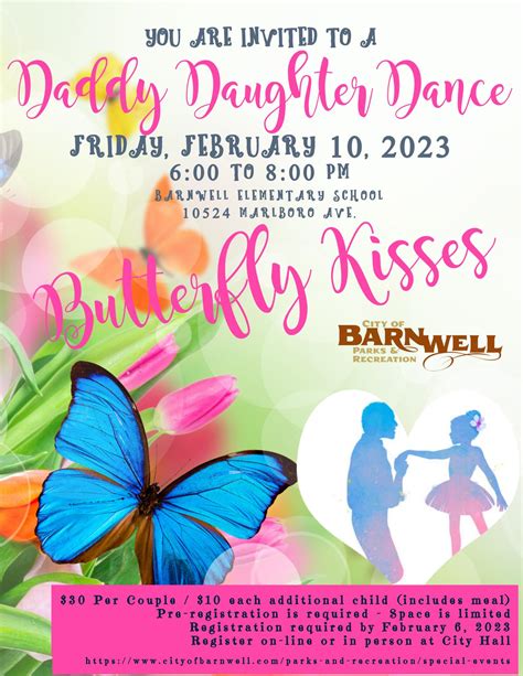 Daddy Daughter Dance | City of Barnwell, SC