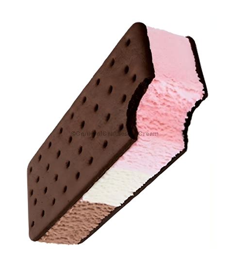 Blue Bunny Big Neapolitan Sandwich (12 Or 24 Count) - Carnival Candies ...