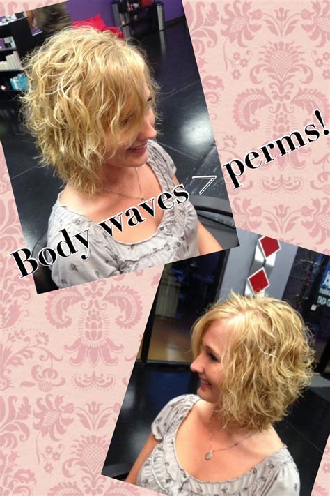Pin by Faye Burnell on My Style | Body wave perm, Wave perm short hair ...