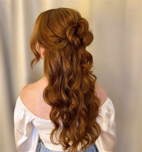 Wedding hairstyles for long hair bridesmaid 60 photos - Astyledwedding.com