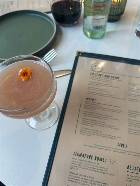 Menu at Two Hands restaurant, Denver