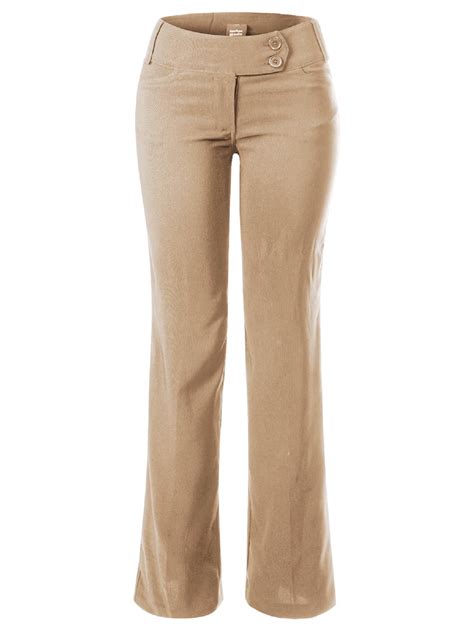 Womens Khaki Pants Boot Cut at Charles Lindquist blog