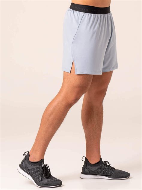 Terrain Mesh Gym Shorts - Ice Blue - Ryderwear