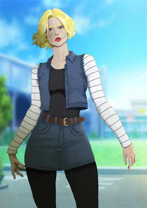 ArtStation - Androide 18