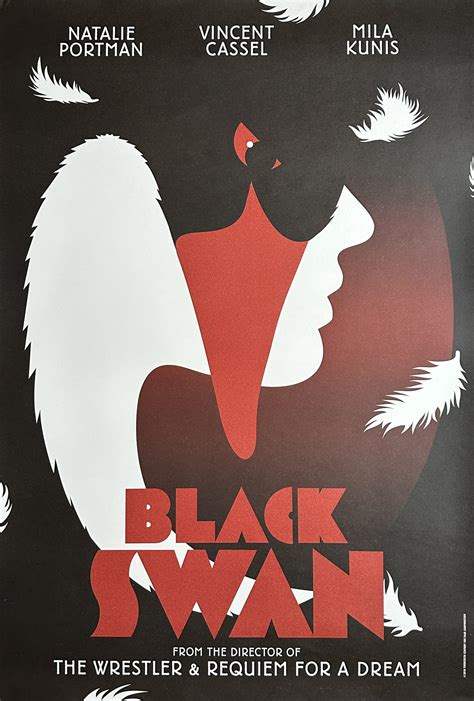 Original Black Swan Movie Poster - La Boca - Natalie Portman
