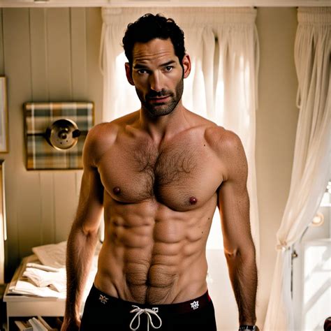 Tom Ellis Shirtless by jackstiehl337 on DeviantArt
