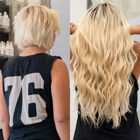 Transform Your Short Hair with Glamourous Blonde Hair Extensions