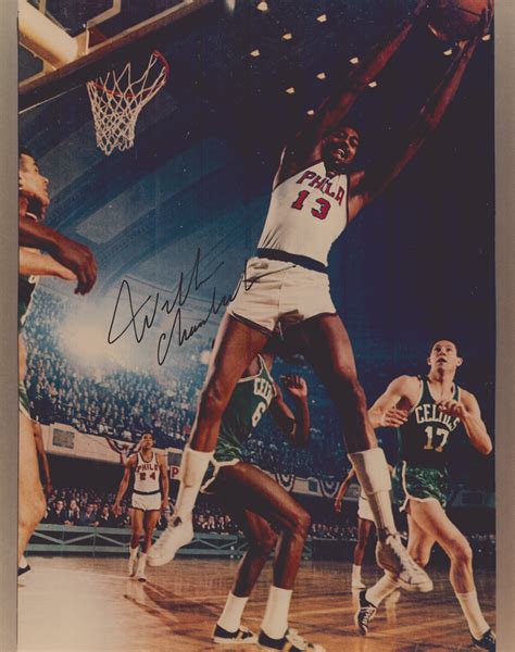 Wilt The Stilt Chamberlain - Autographed Signed Photograph ...