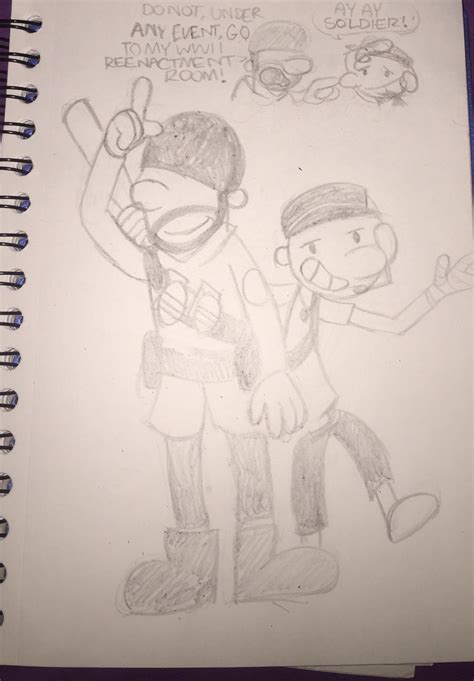 Soldier and Scout in DoaWK style : r/LodedDiper