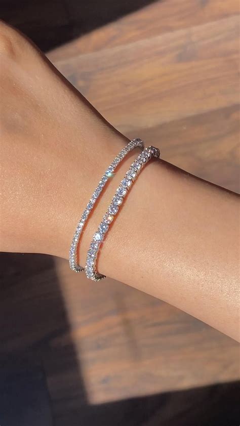 Diamond bracelet tennis bracelets bracelets stacks tennis bracelet ...